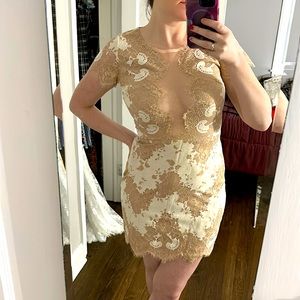 Sexy cream colored dress